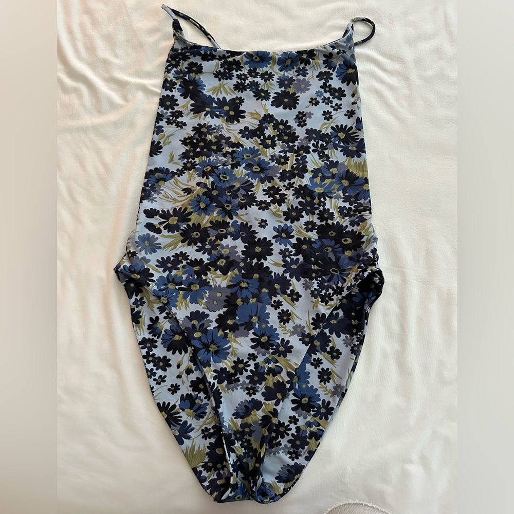 Madewell Floral One Piece swimsuit
